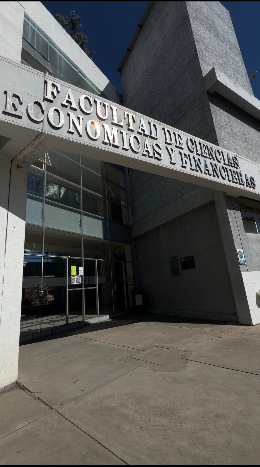 Espacios académicos de la Facultad